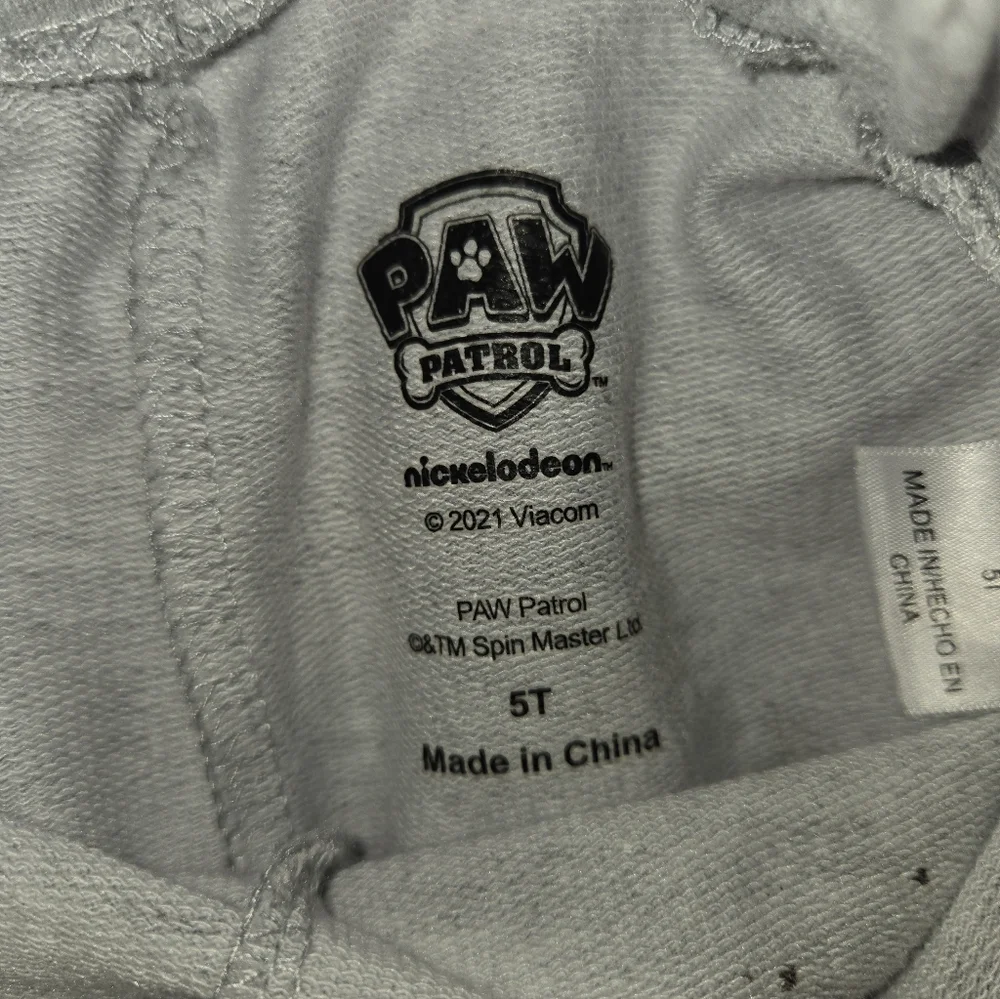 Paw Patrol kids clothing